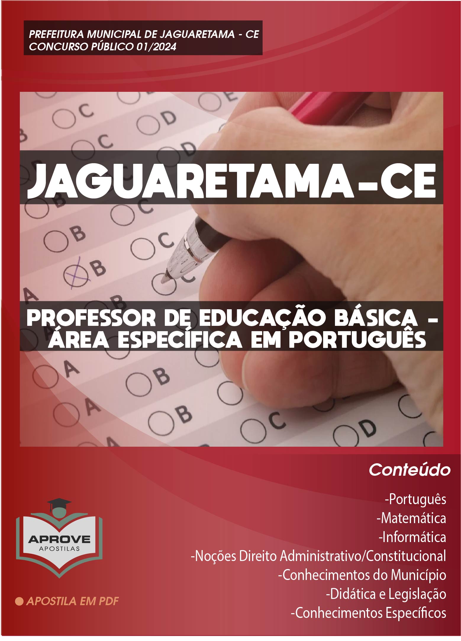 APOSTILA JAGUARETAMA - PROFESSOR DE EDUCAÇÃO BÁSICA - ÁREA ESPECÍFICA ...