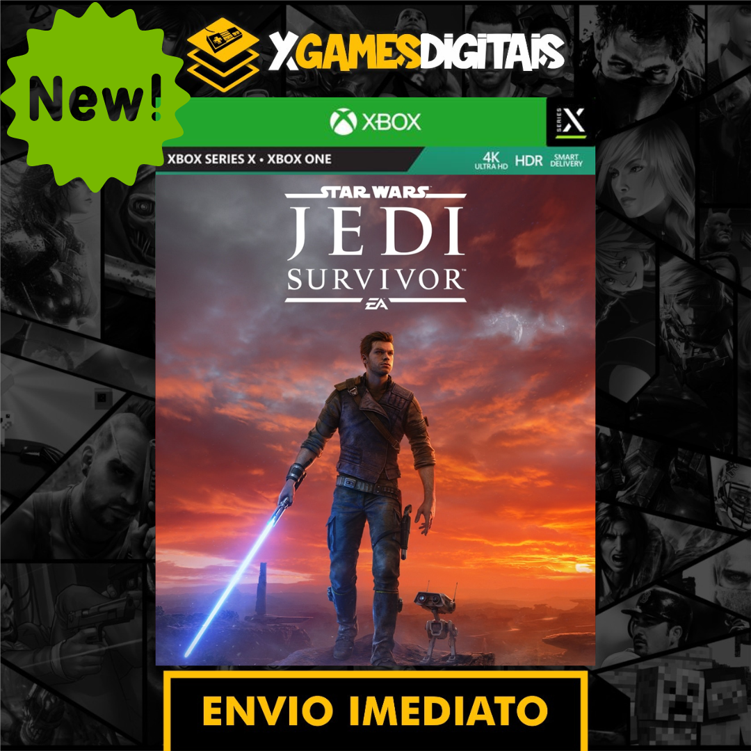 Star Wars Jedi Survivor - Xbox Series XS - Midia Digital + 1 Jogo... -  XGAMESDIGITAIS