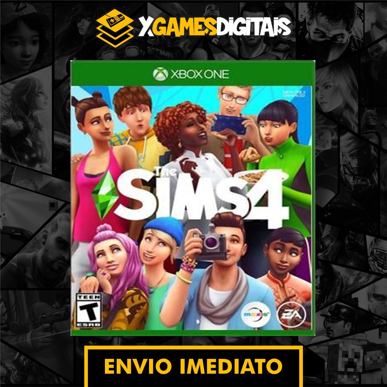 The Sims 4 - Xbox One - Midia Digital - Xgamesdigitais - XGAMESDIGITAIS