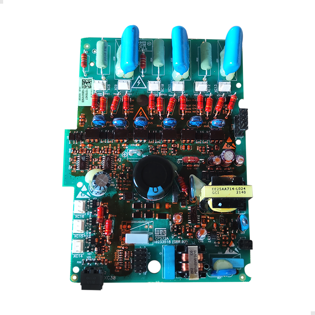 Cartão de Potencia Para Soft Starter Ssw07 - CPS72A.00 - Weg