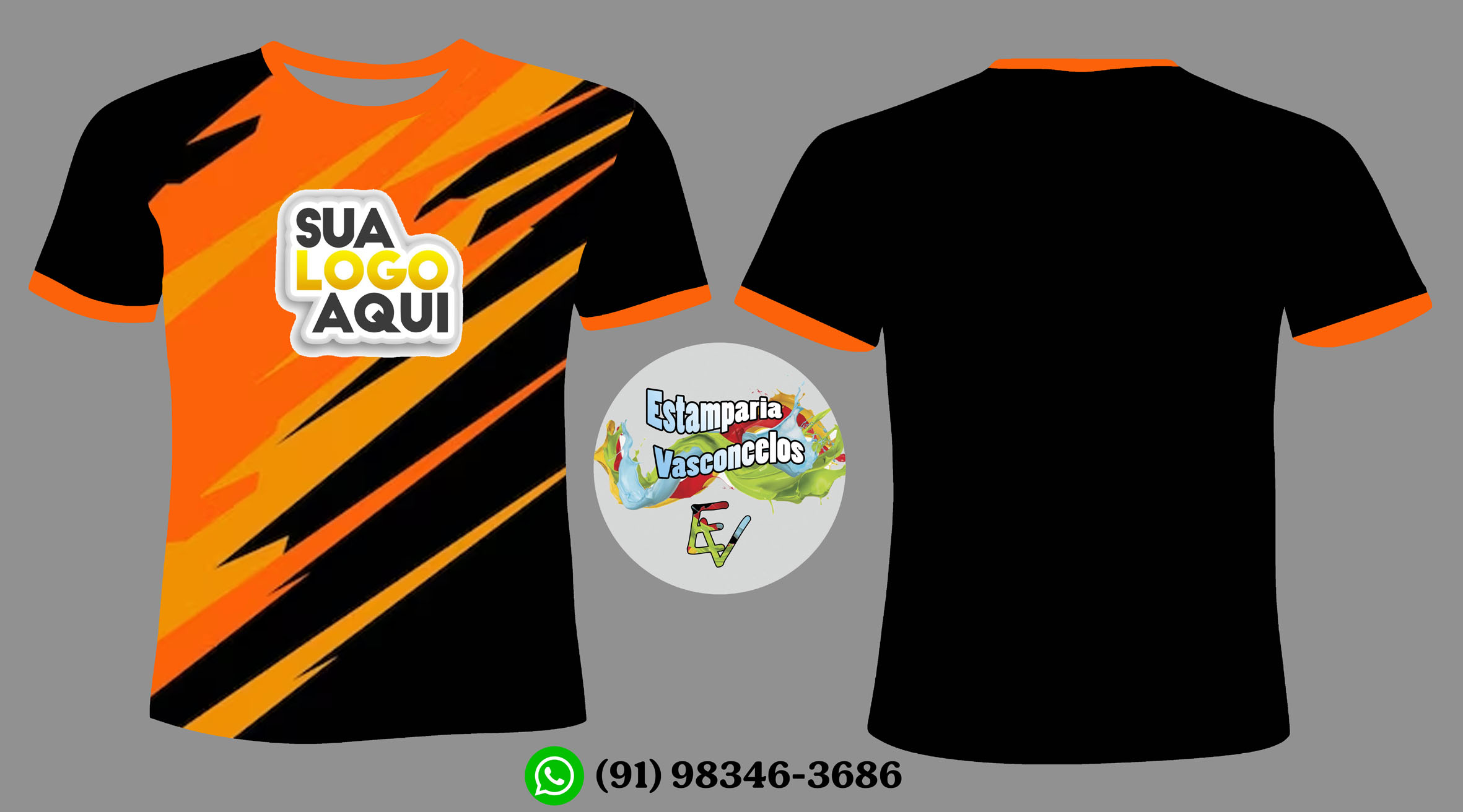 Confeccao de Camisetas Personalizadas Para eventos Sublimacao total Estamparia e Malharia Vasconcelos