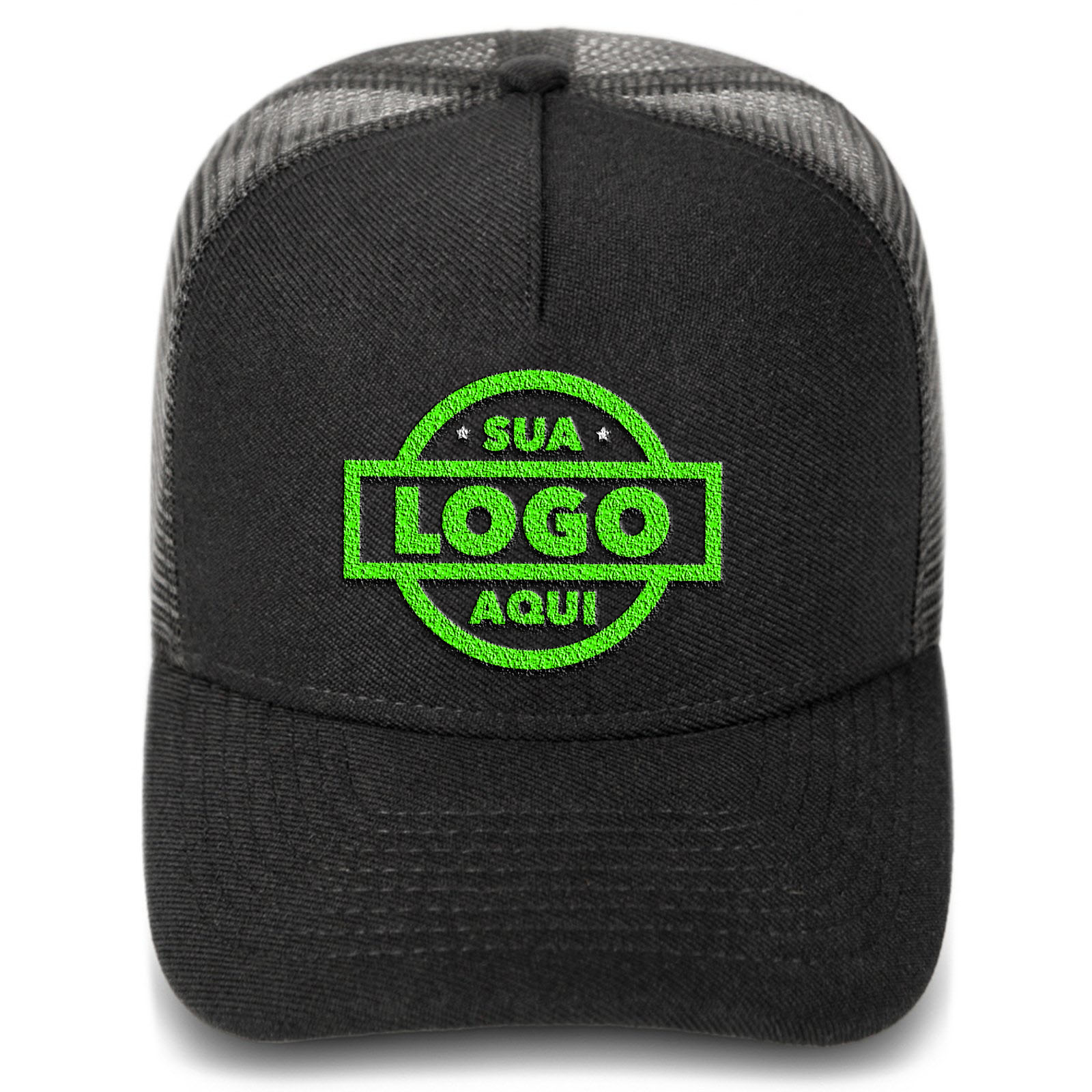 Confecção de Boné personalizado com Logomarca bordada - Estamparia e ...