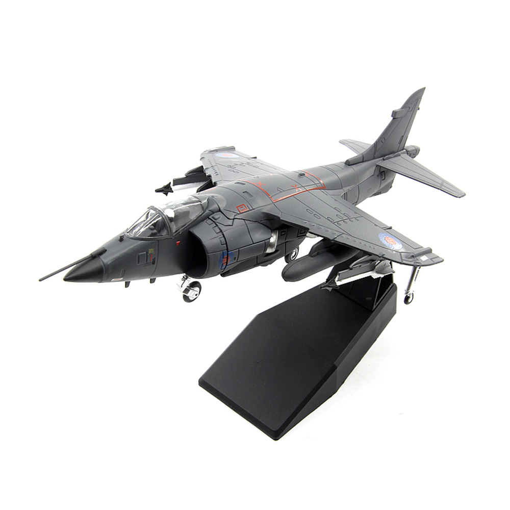 SaiLiN Modelo acabado aeronave 1/72 Harrier decolagem e pouso para caça mar  Harrier modelo de aeronave de caça decorações acabadas réplica modelo de  avião (cor: N) Tudo está bem : : Brinquedos