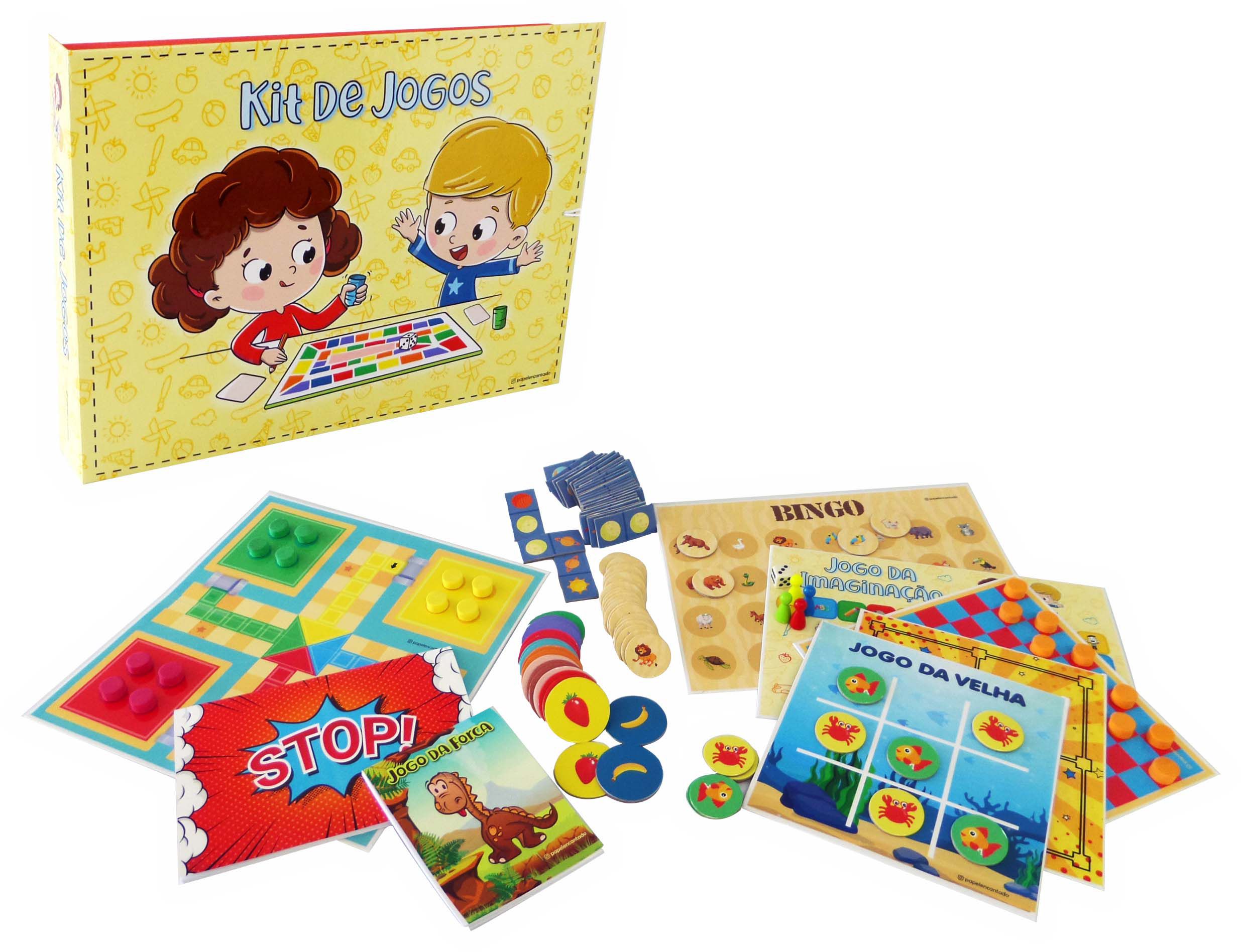 Jogo Ludo Gigante, Loja Kits e Gifts