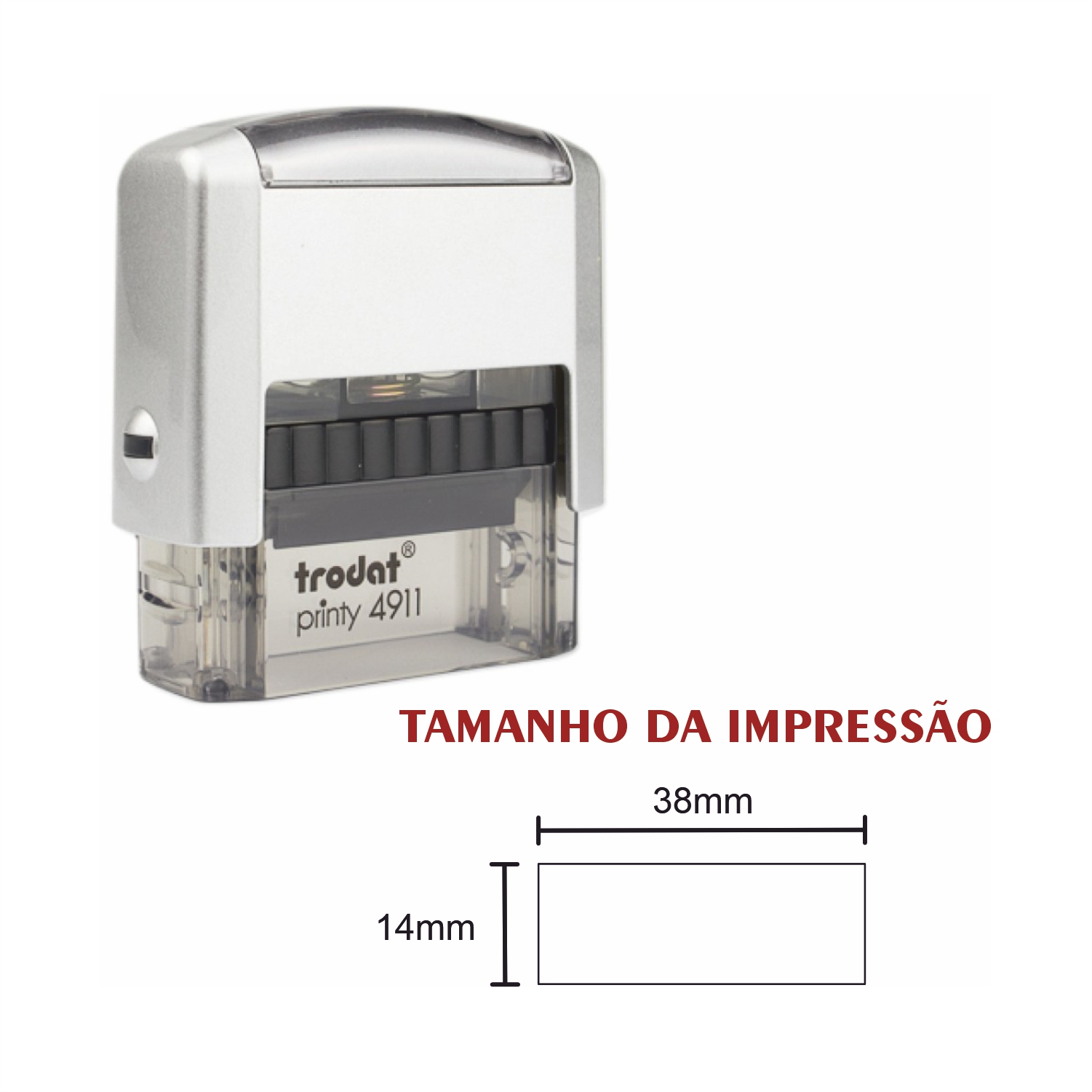 TRODAT 4911 P2 - Gê Carimbos