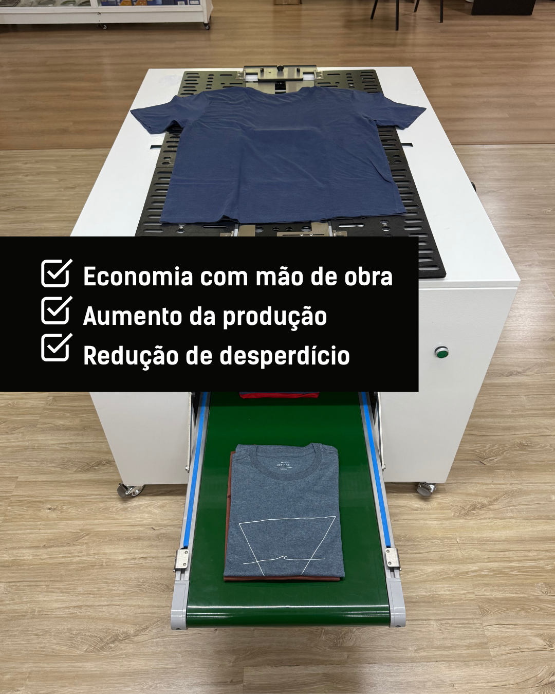 Máquina de Dobrar Roupas - OSMAQ PRO LINE - Osmaq - Tecnologia e ...