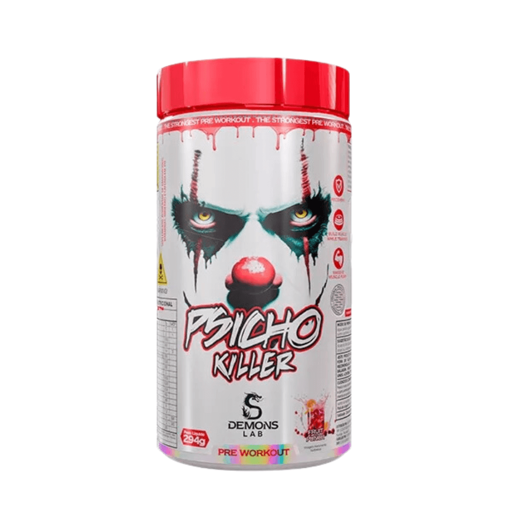 Pre Treino Psicho Killer Demons Lab G Curitiba Nutrition Suplementos