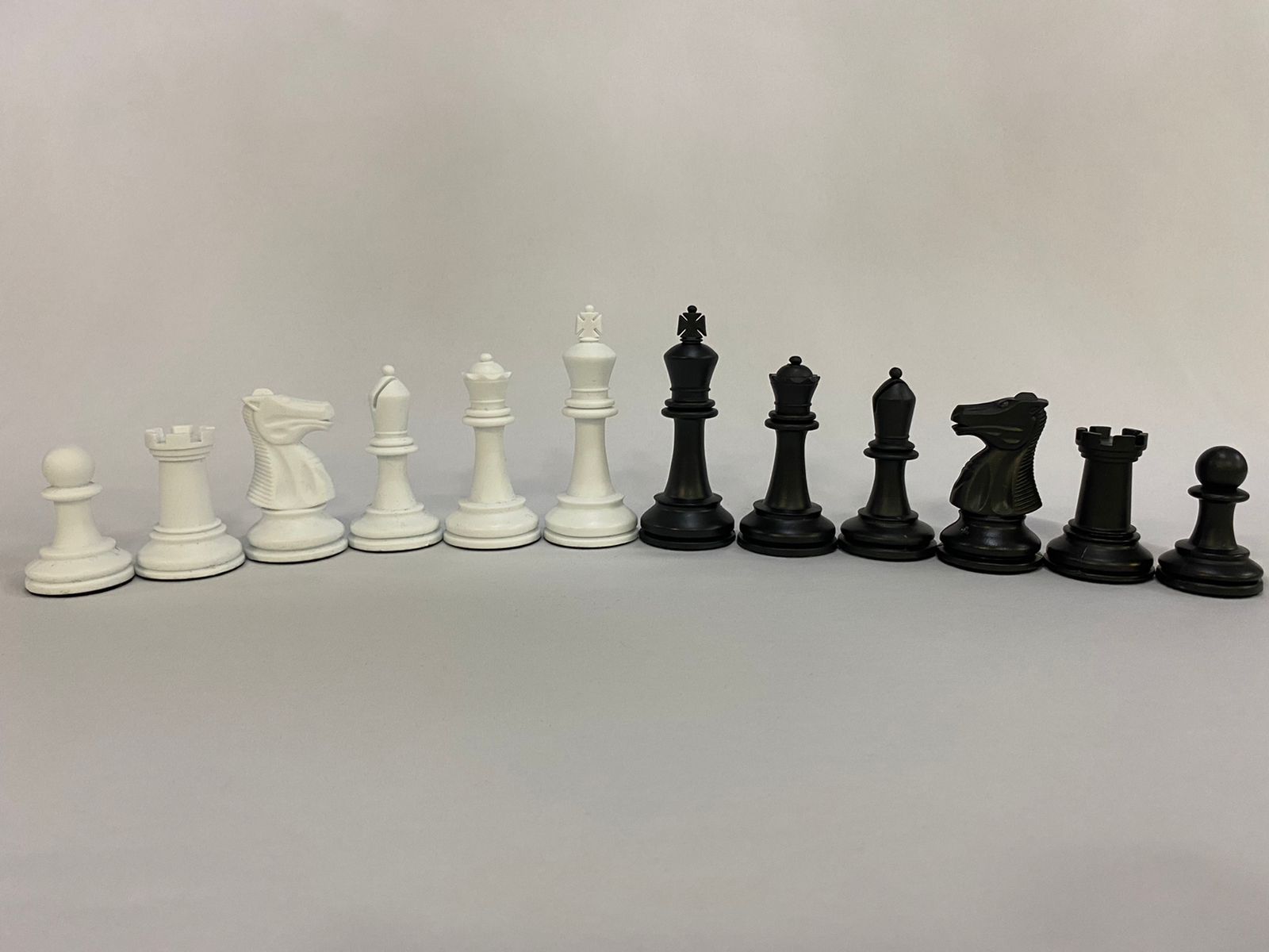 Peças de Xadrez Modelo Profissional + Tabuleiro Marchetado de Madeira -  Prof Ailton - material de xadrez