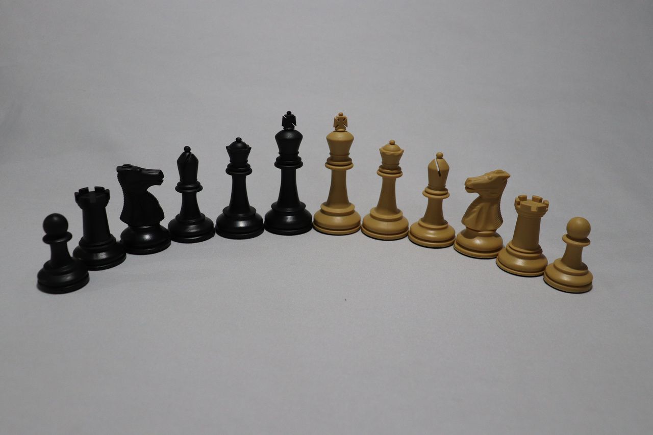Peças de xadrez profissional - Mearas Escola de Xadrez
