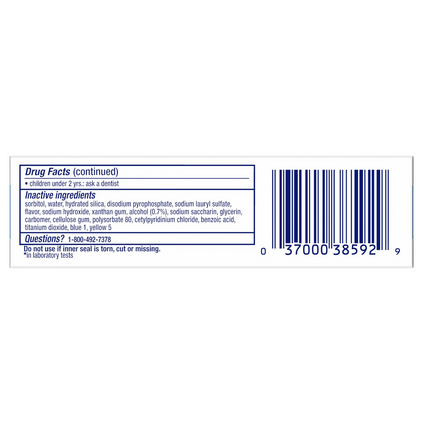 Crest Plus Scope Complete Whitening Toothpaste Travel Size - Compras e ...