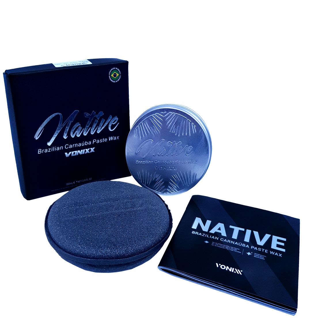 Vonixx Native Brazilian Carnauba Cleaner Wax - 16 oz.