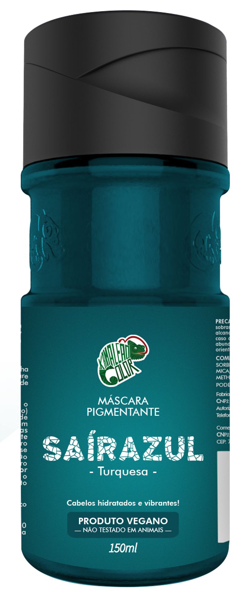 Máscara Pigmentante Kamaleão Color 150 ml Saíra Azul - LojasLivia