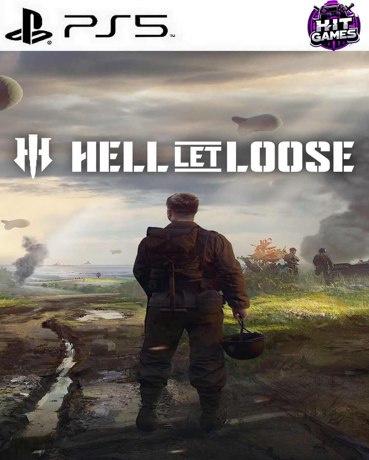 Hell Let Loose Ps5 Psn Midia Digital Hit Games Midia Digital Ps4/Ps5 Psn