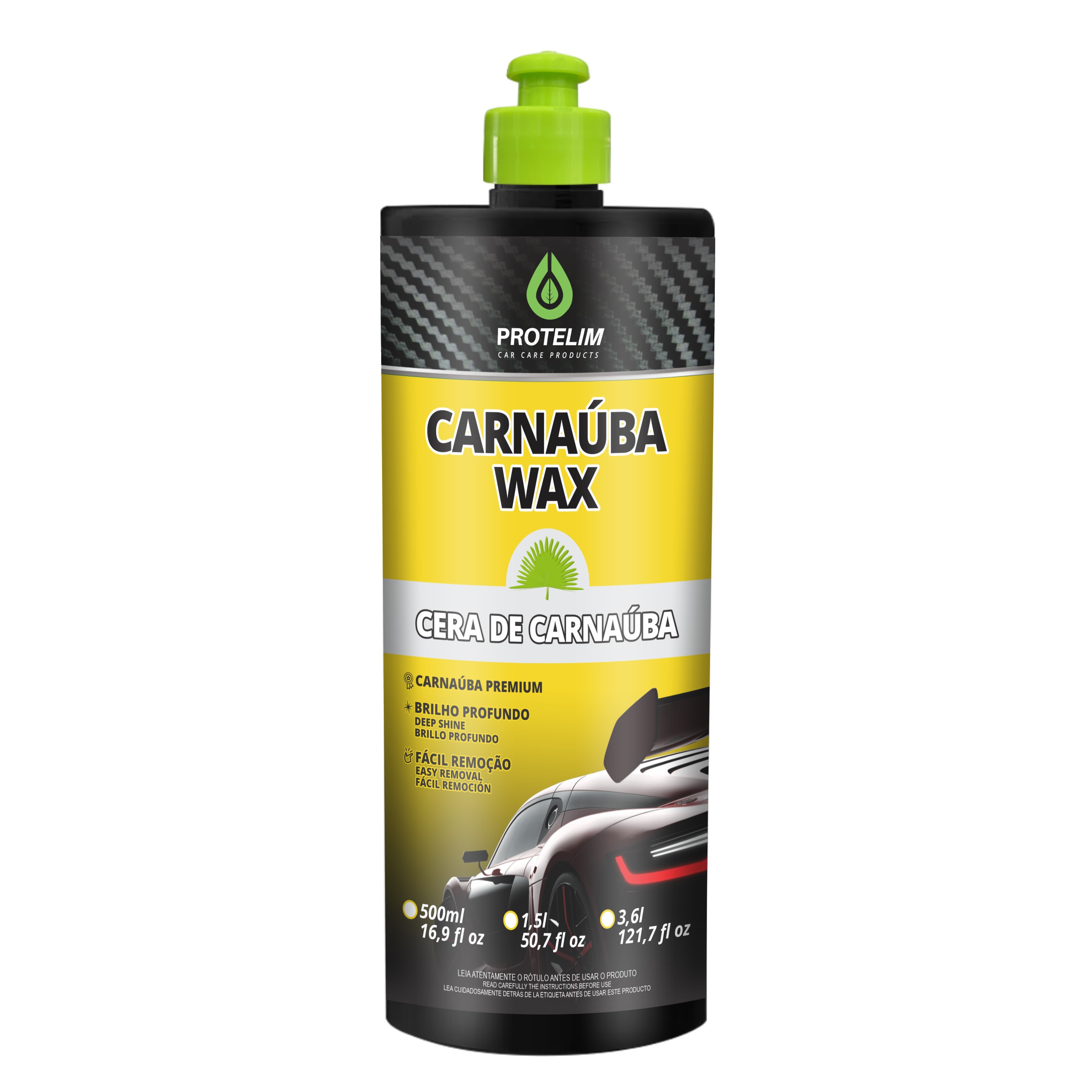 Cera de Carnauba Turtle Wax 500 ml.