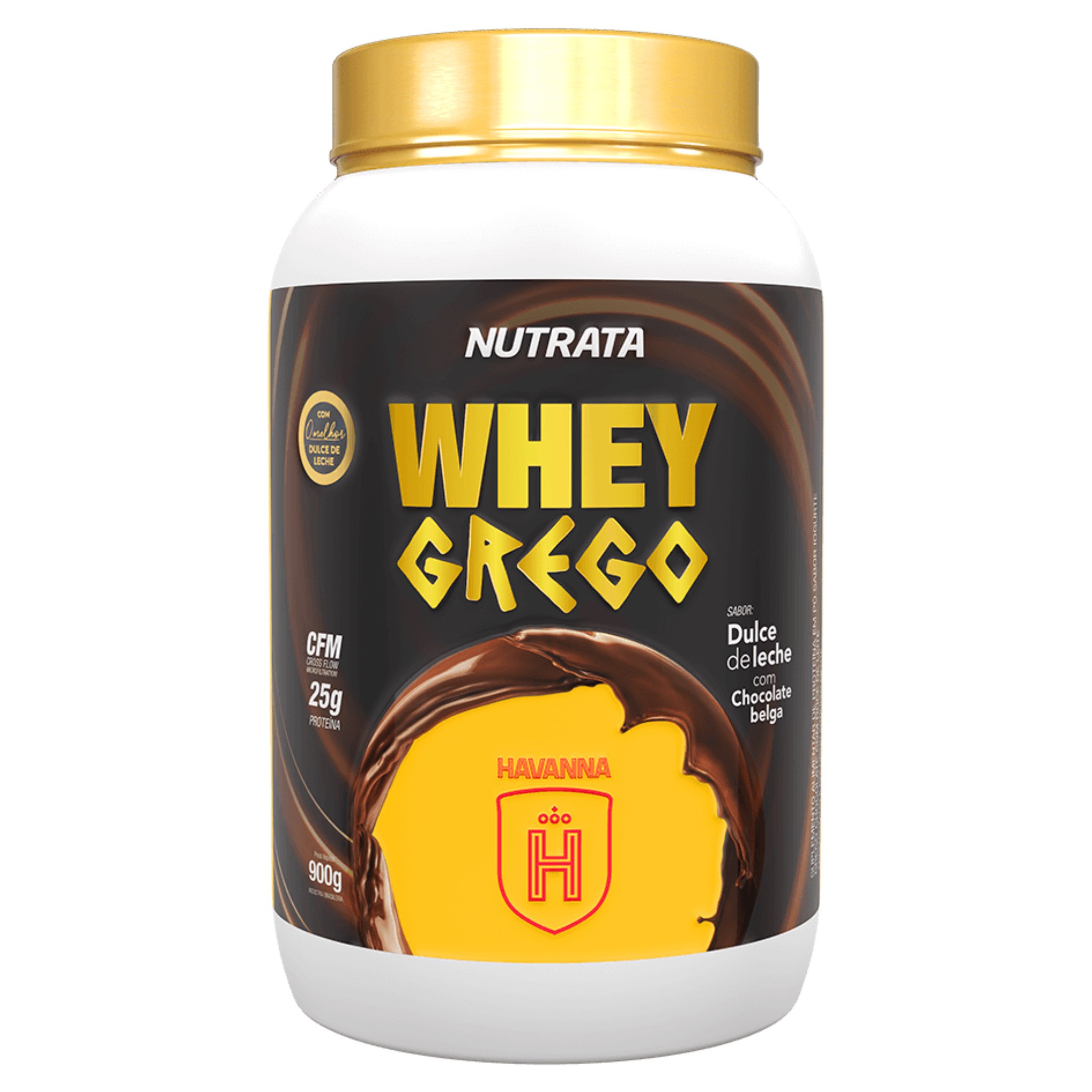 WHEY GREGO BAR SABOR DULCE DE LECHE E LIMÃO SICILIANO HAVANNA 40G - NUTRATA  - HEAVY NUTRITION SUPLEMENTOS