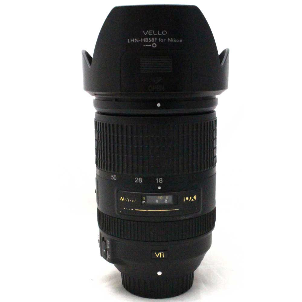 Lente Nikon NIKKOR AF-S 18-300mm f/3.5-5.6G DX ED VR com Parasol Usada -  Foto DHM - Tripés, Bolsas, Lentes, Câmeras entre outros!