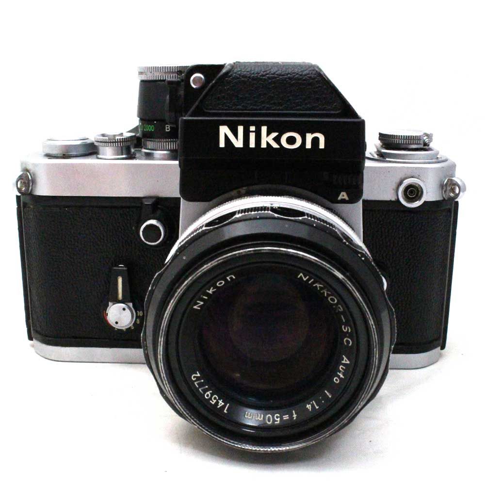 Câmera Analógica Nikon F2 com Lente Nikkor 50mm f/1.4 Usada - Foto DHM -  Tripés, Bolsas, Lentes, Câmeras entre outros!