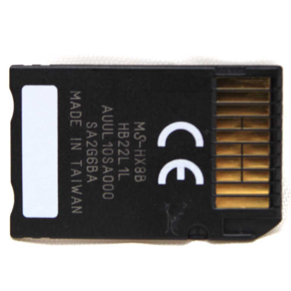 Cartão Memory Stick Sony PRO HG Duo HX MagicGate 8GB Usado Foto DHM
