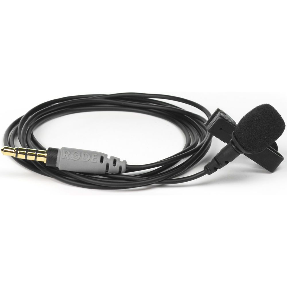 Microfone de Lapela Com Fio Rode SmartLav+ com Conector P2 - Foto DHM ...