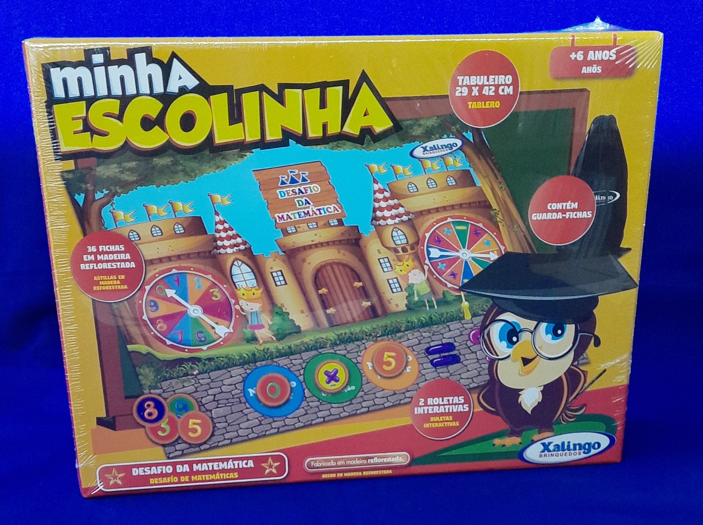 Jogo Desafio Da Matemática Minha Escolinha - Xalingo - Brinquedos  Educativos - Magazine Luiza