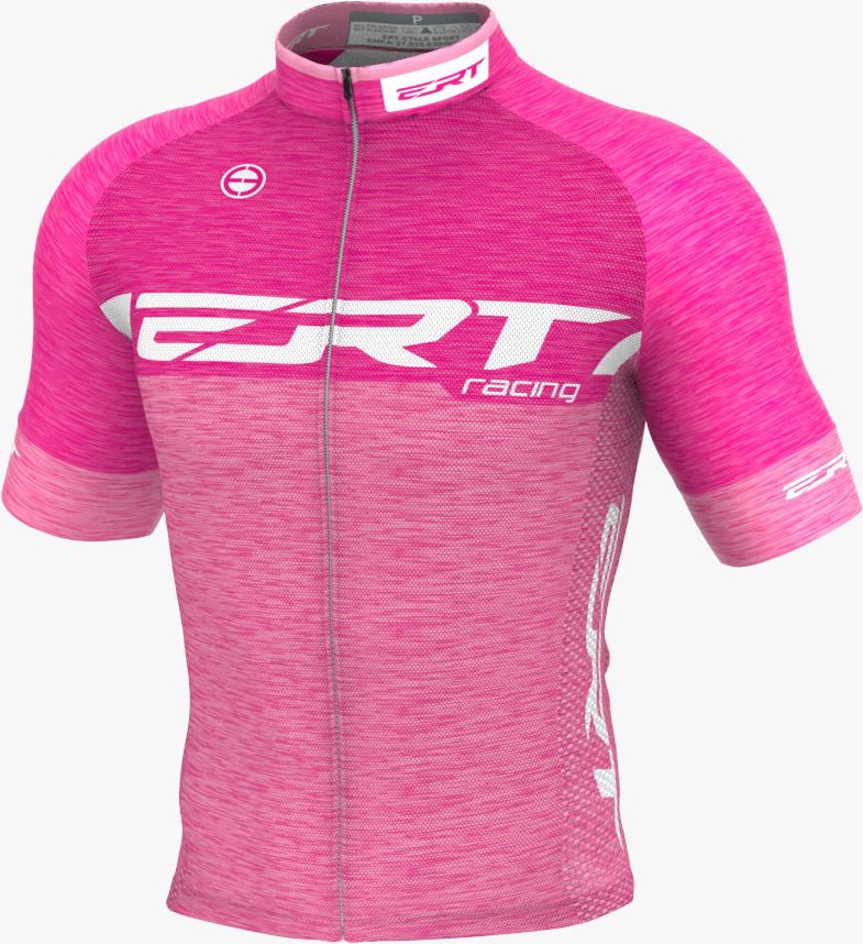 Camisa Ciclismo Ert Elite Racing Rosa Mod Novo Bike Slim Fit - BragaShop