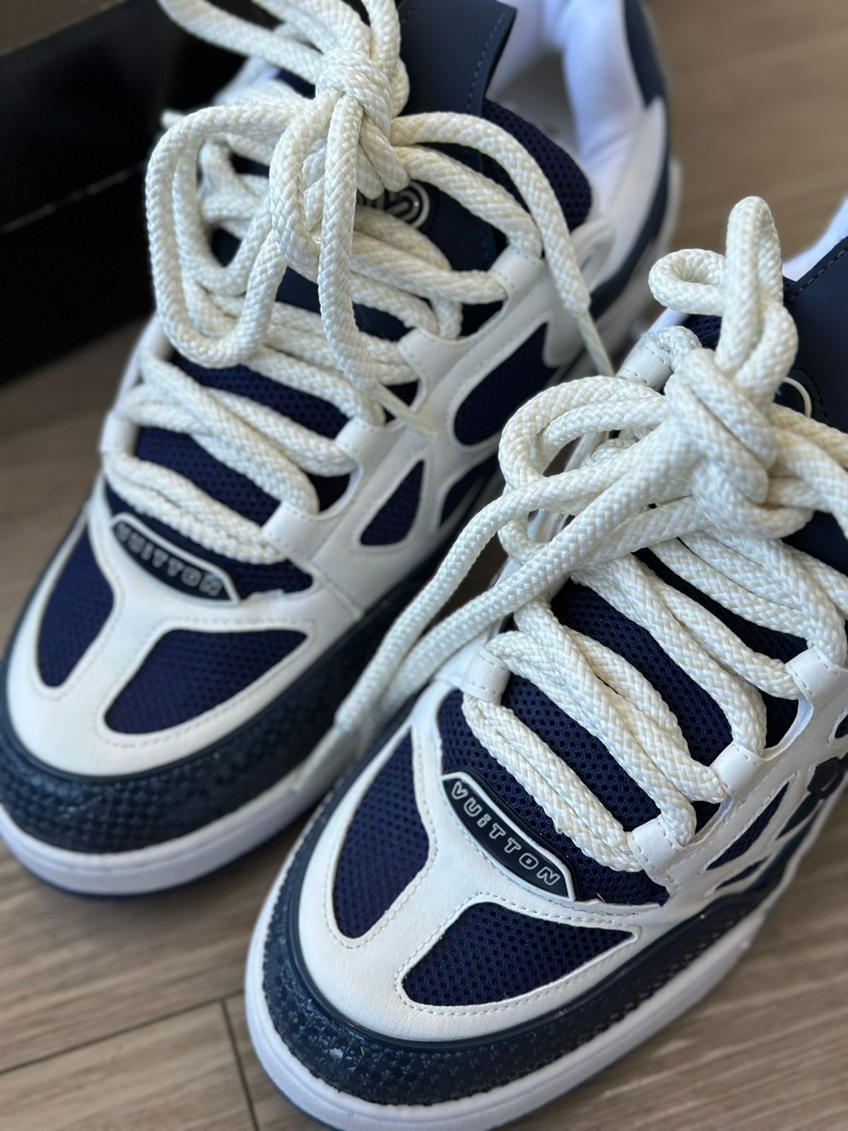 LV SKATE AZUL MARINHO - WC SHOES