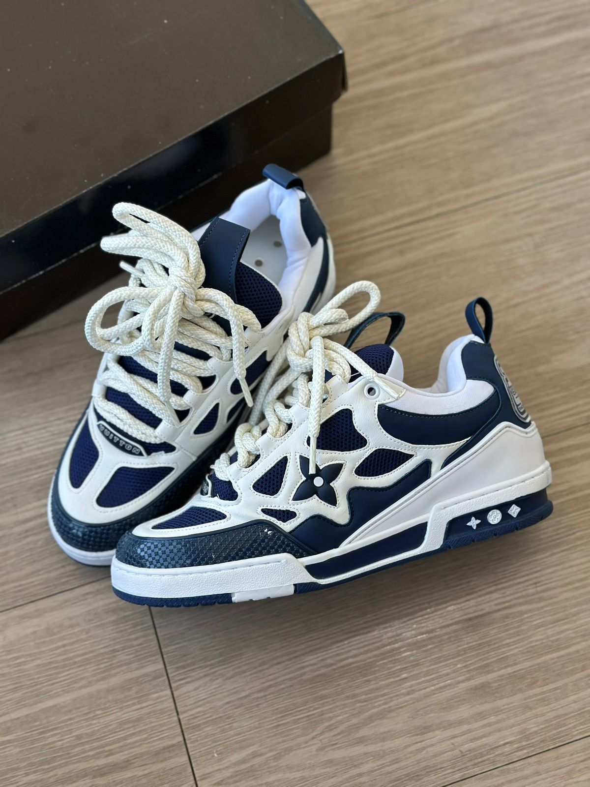 LV SKATE AZUL MARINHO - WC SHOES