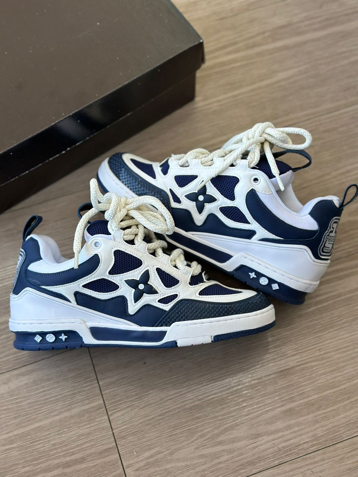 LV SKATE AZUL MARINHO - WC SHOES