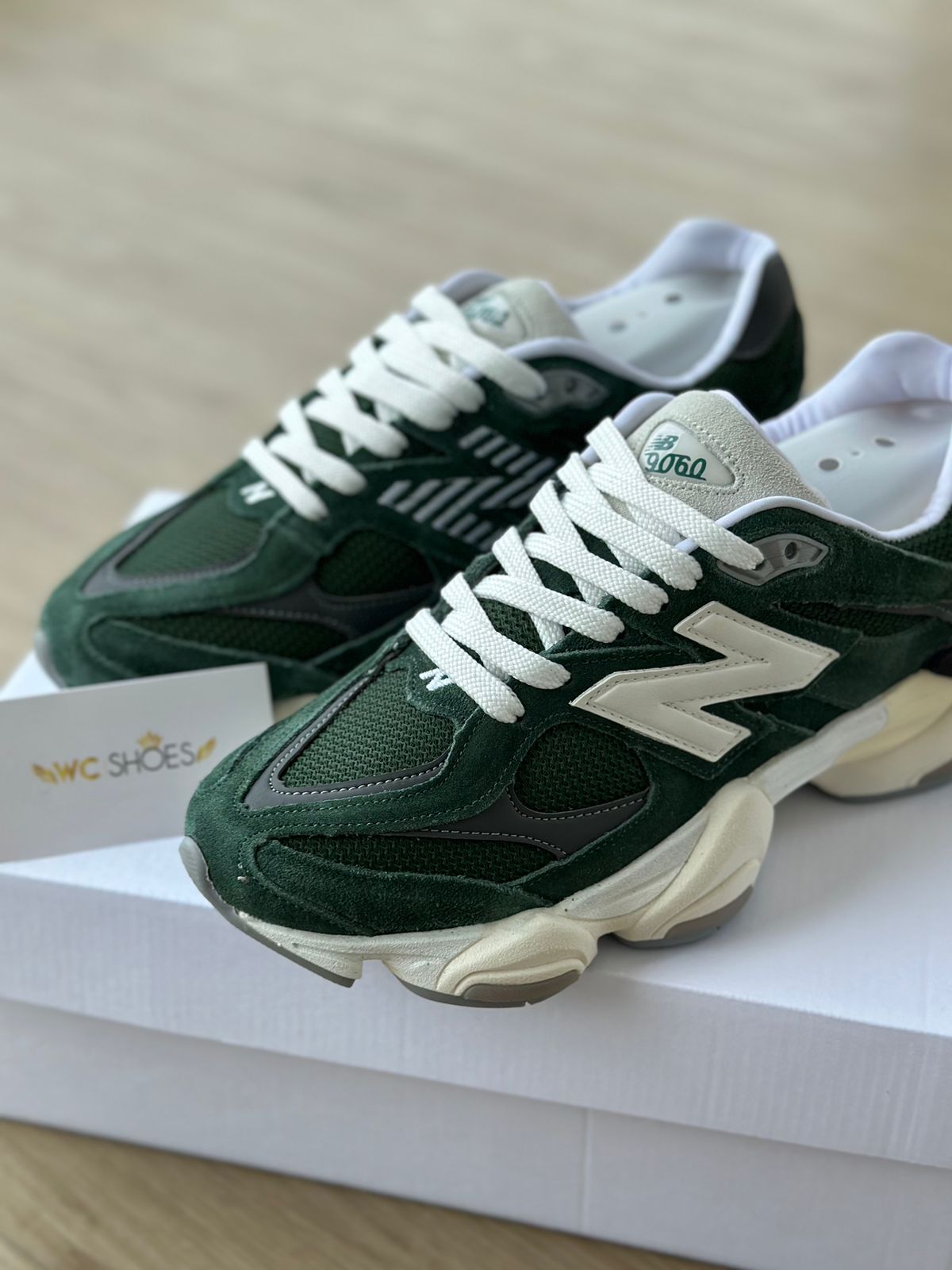 New balance verde escuro online