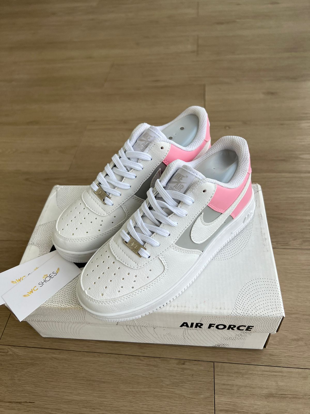 Nike air force 1 feminino rosa discount