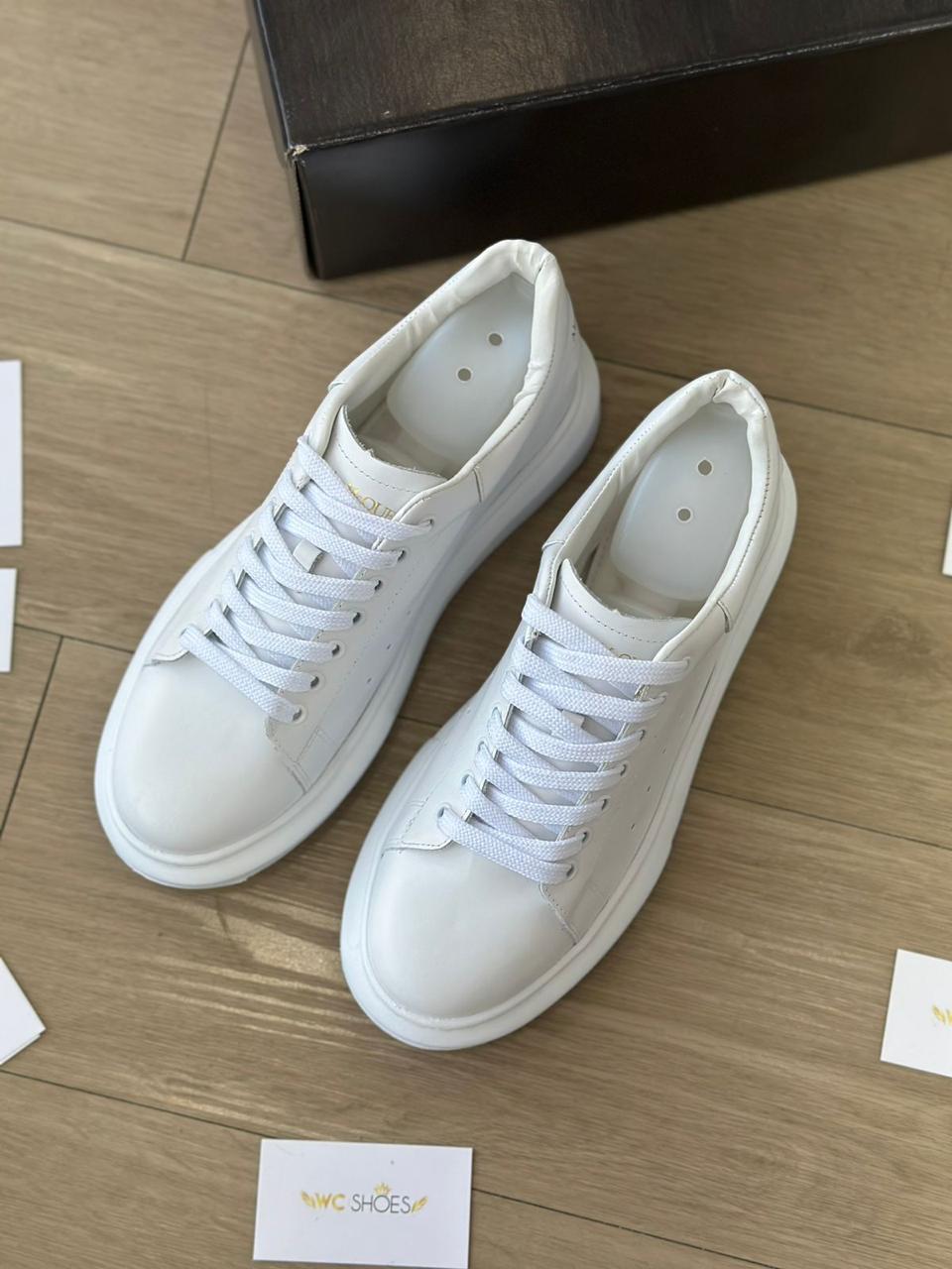 Alexander McQueen 白スニーカー ALEXANDER MCQUEEN BRANCO - WC SHOES