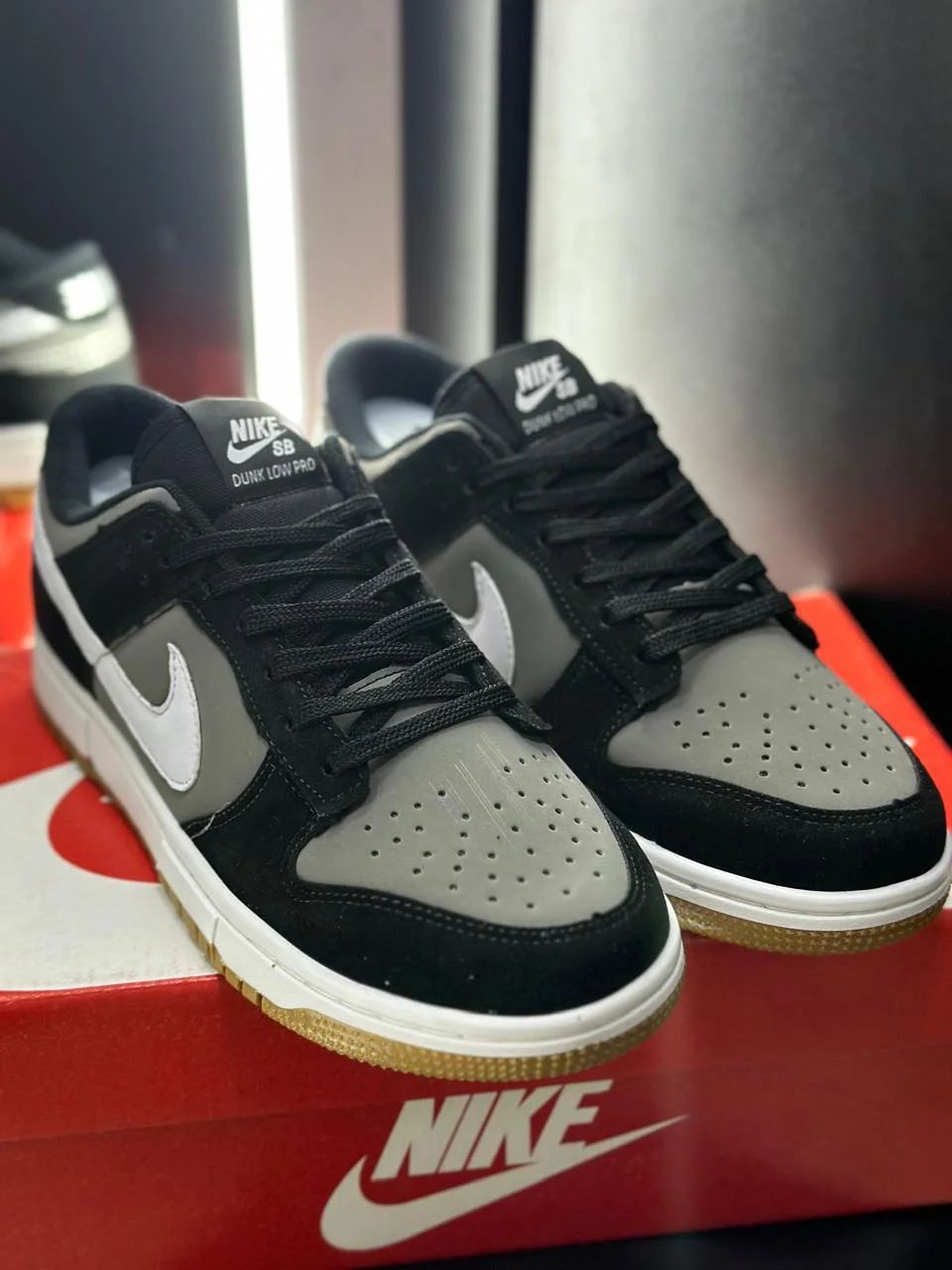 DUNK LOW SB PRETO/ CINZA - WC SHOES
