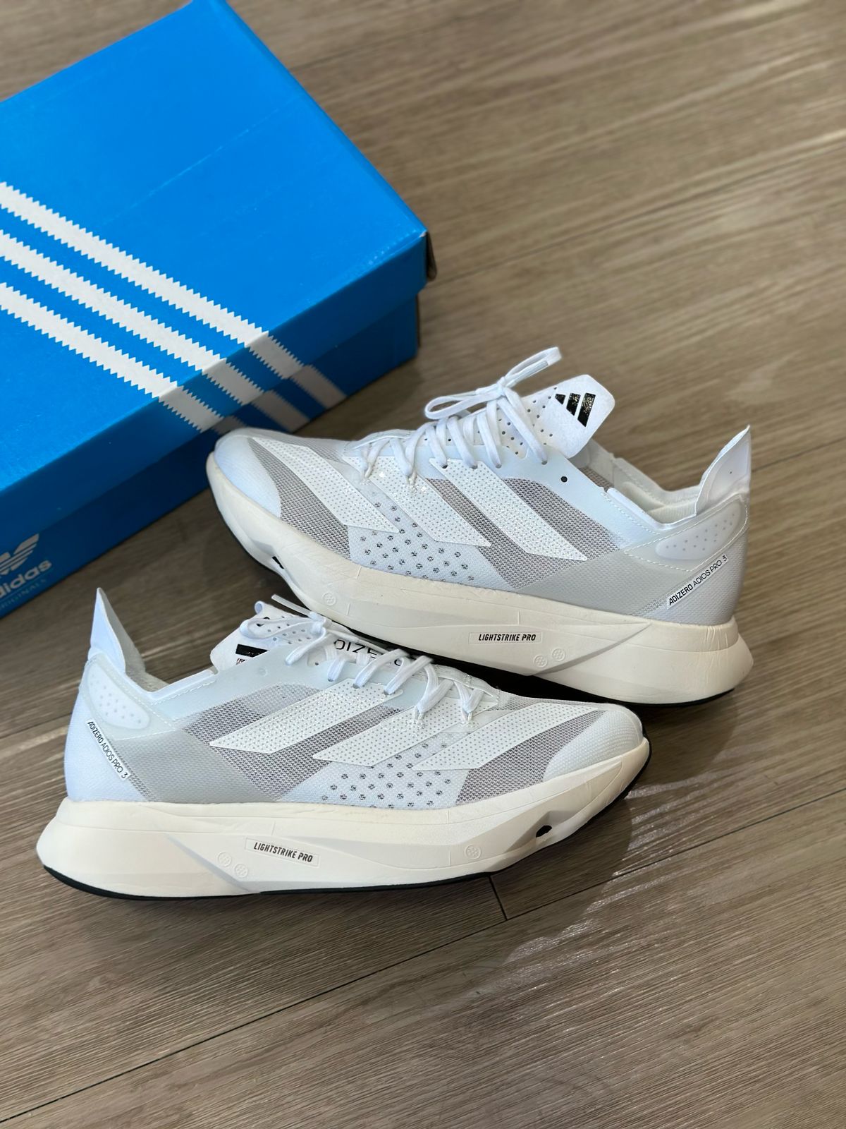 ADIZERO ADIOS PRO 3 BRANCO - WC SHOES