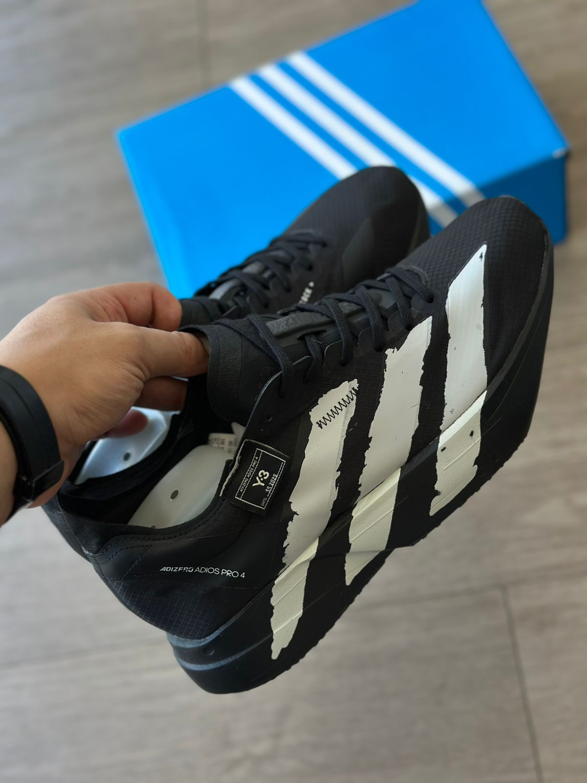 【25cm、BLack】adidas ADIZERO ADIOS PRO4 ADIZERO ADIOS PRO 4 PRETO - WC SHOES