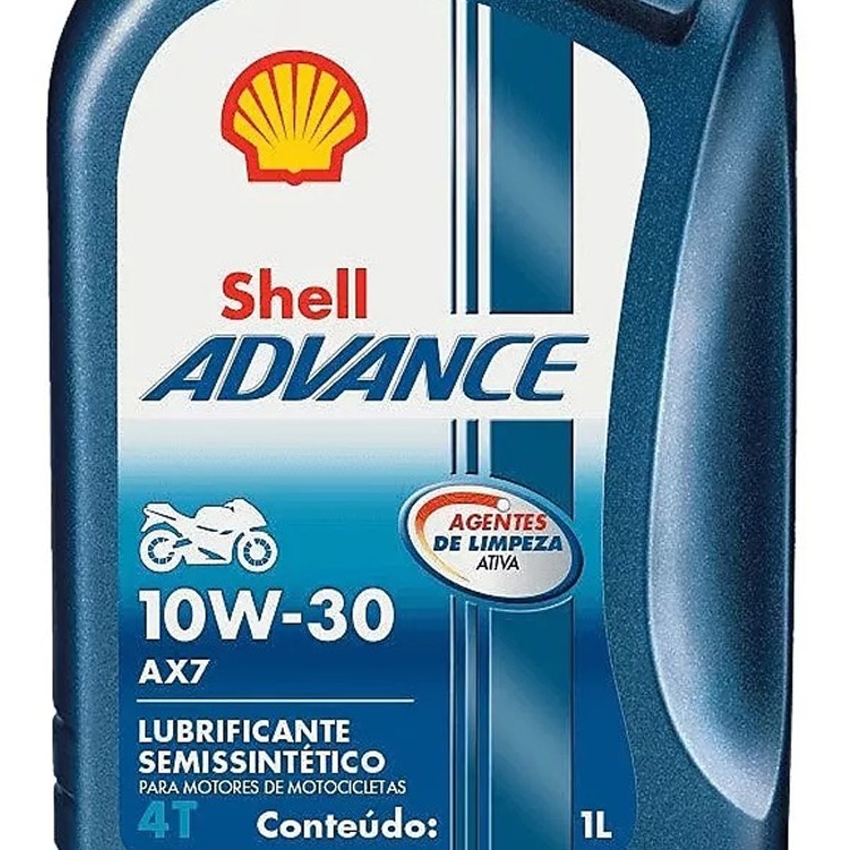 Shell Advance AX7 10W30 para motos 4 tempos - Sua melhor opção em