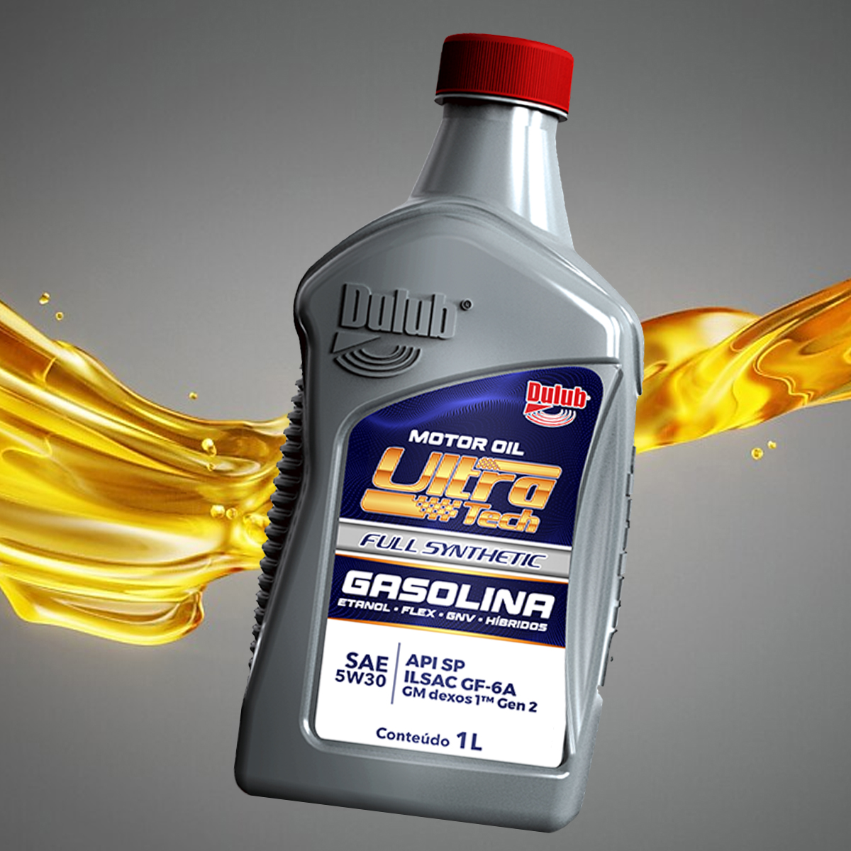 Oleo De Motor Lubrificante Dulub Ultratech 5W30 Api SP Dexos1