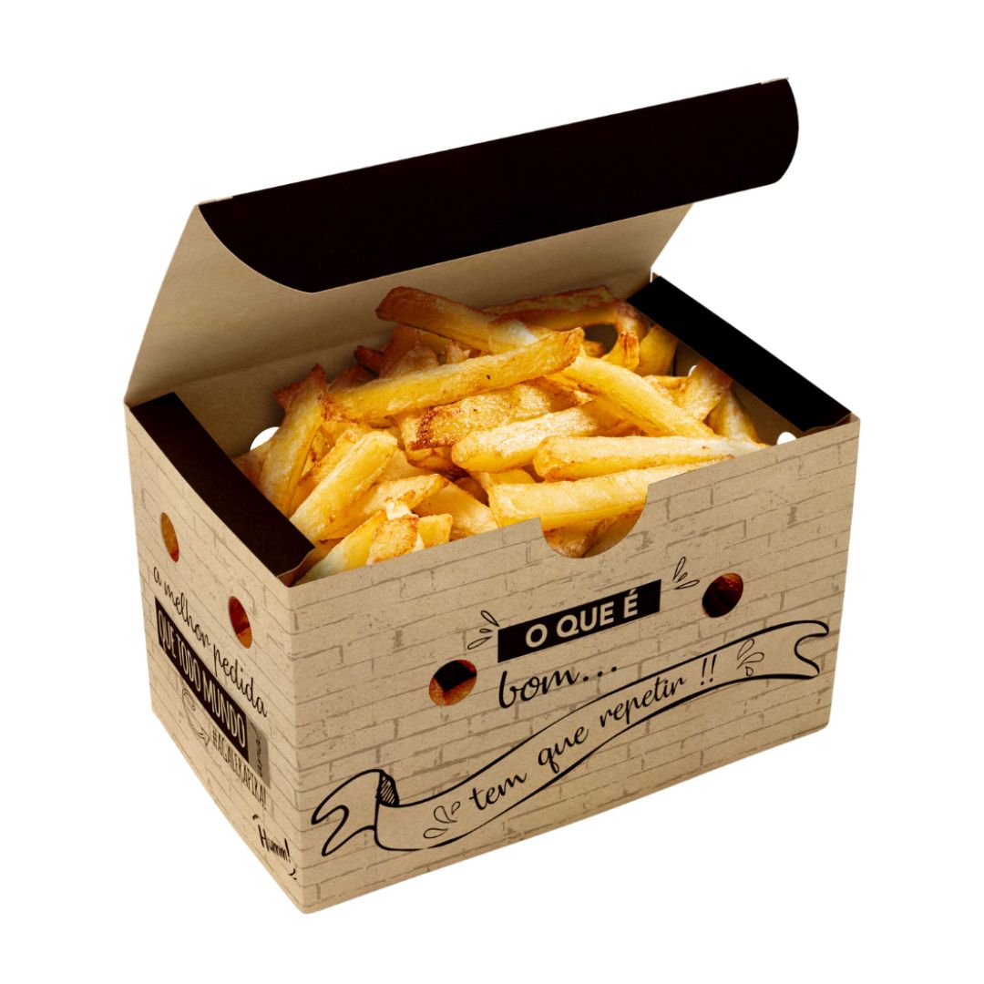 ▻ Embalagem para delivery de batata frita: qual a melhor opção?