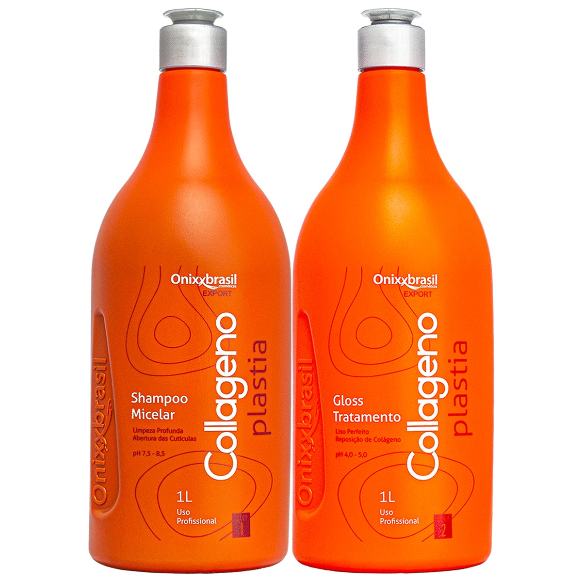 Collageno Plastia - shampoo + gloss - Onixxbrasil - Onixx Brasil | A Sua  Loja de Cosméticos - Produtos de Beleza