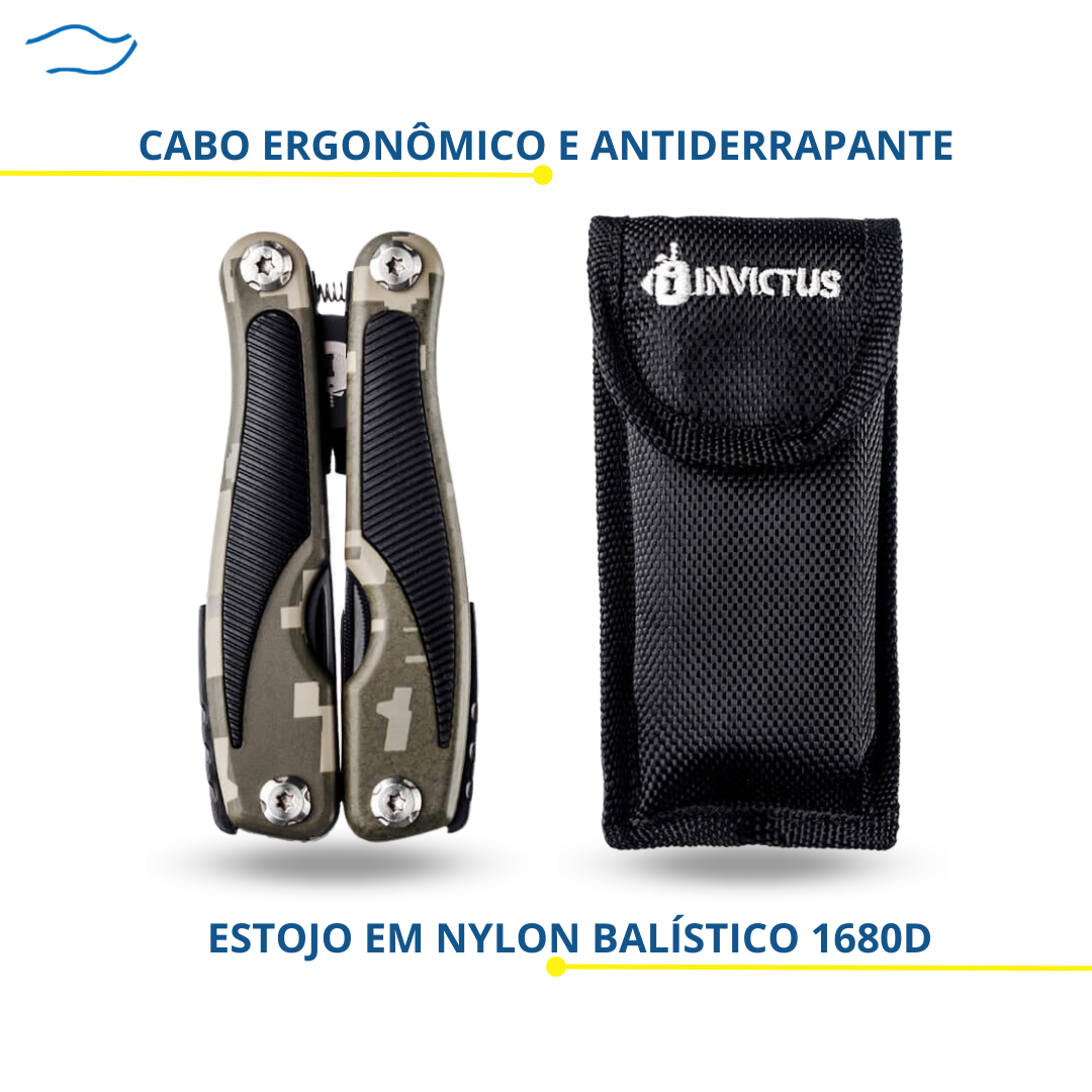 Alicate Multifuncional Precision Invictus | Produtos Náuticos