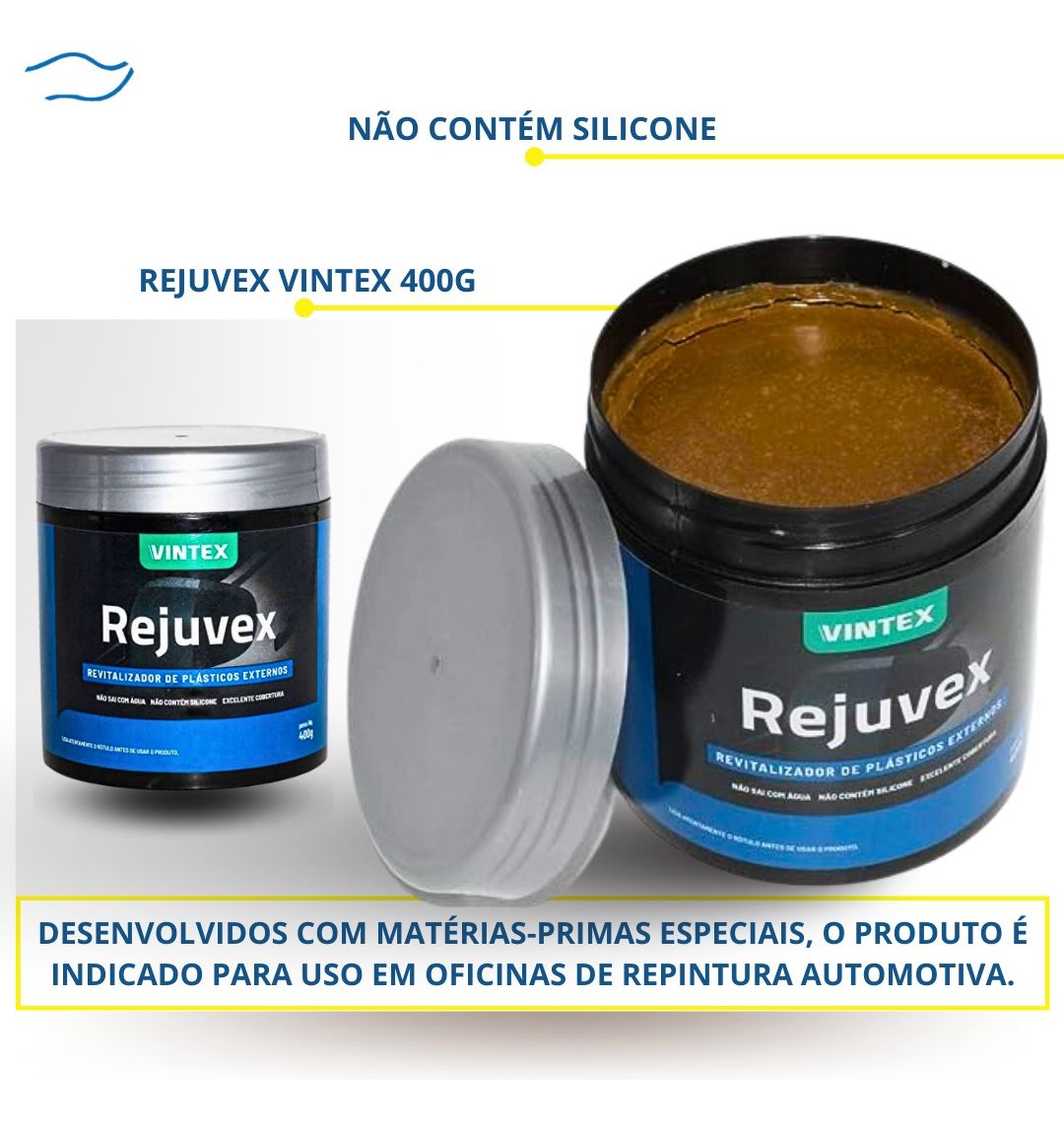 Revitalizador Vonixx Rejuvex p/ Plásticos – Sem Silicone e