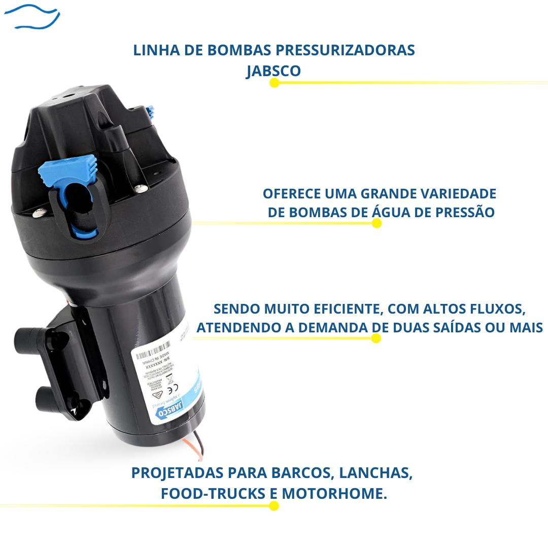 Pompa Di Lavaggio Jabsco HotShot HD4 - 12V, 4 GPM, 60 PSI, Con Tubo 25 Piedi - Foto 5