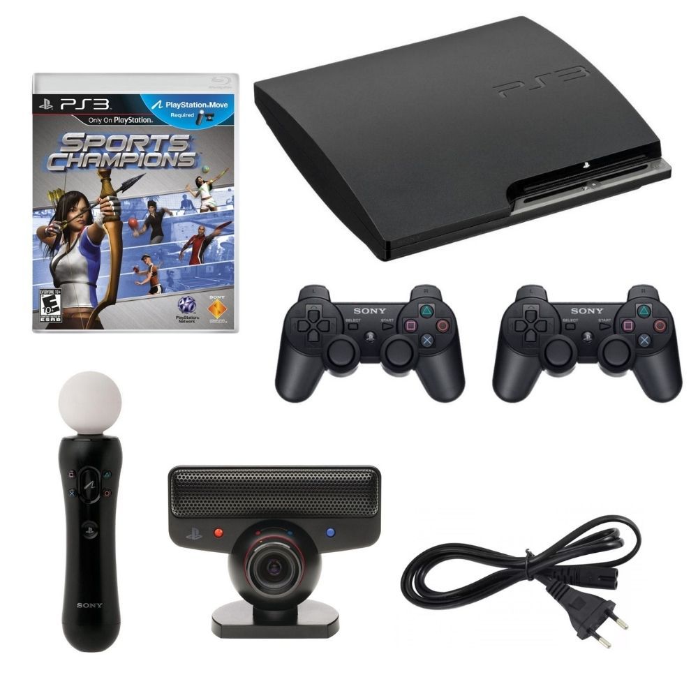 Ps3 Playstation 3 Super Slim 80 Jogos Originais