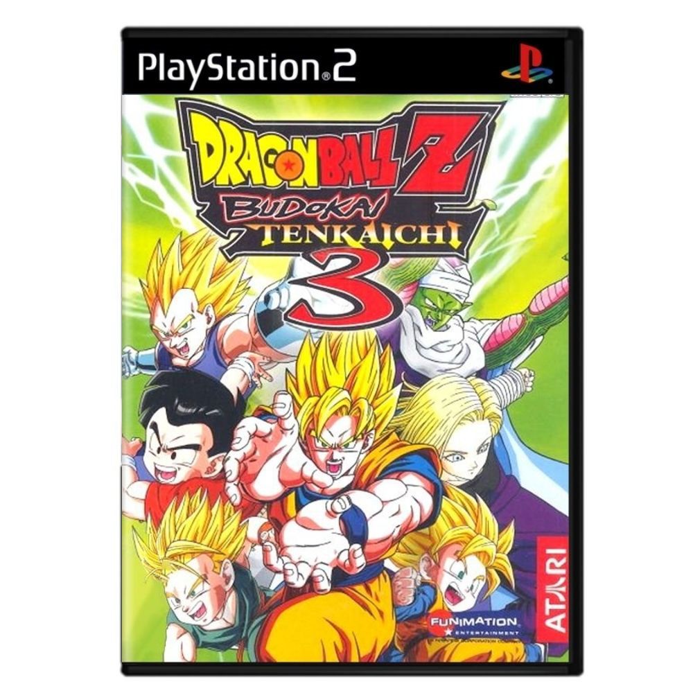 Dragon Ball Z Budokai Tenkaichi 3 Dublado em Português PS2 jogo