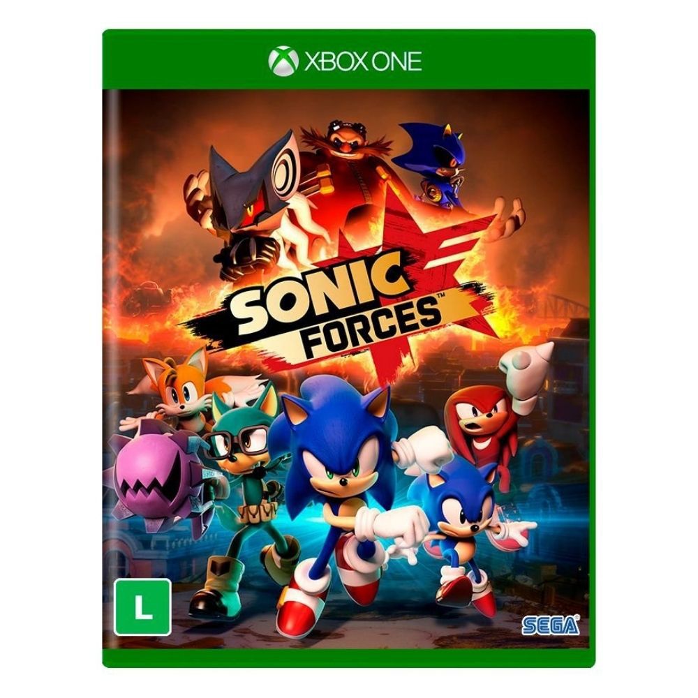 Jogo Sonic Forces Xbox One, Jogo de Videogame Xbox One Usado 77227791
