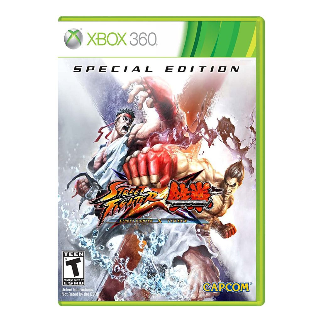 Jogo Ps3 - Street Fighter X Tekken Especial Edition - Ps3 - Midia fisica  Usado Original