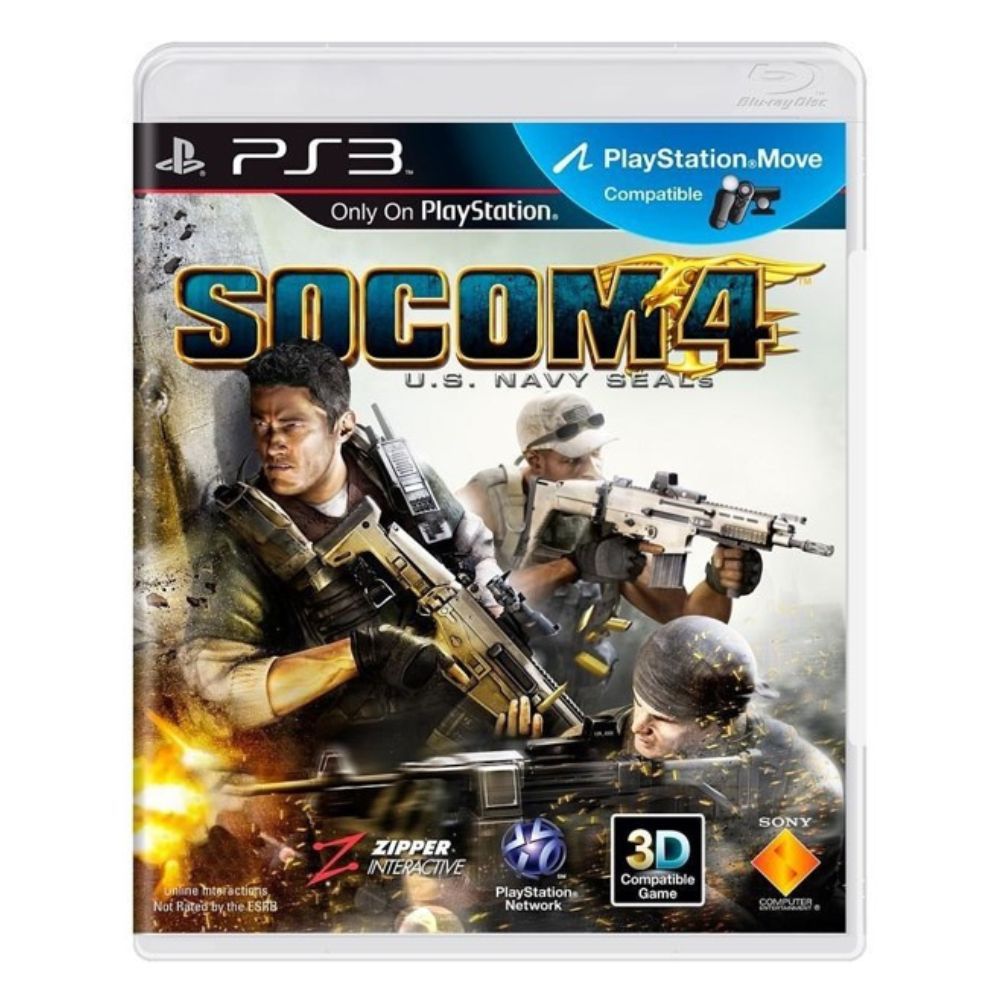 Jogo Ps3 Socom Confrontation Original Playstation