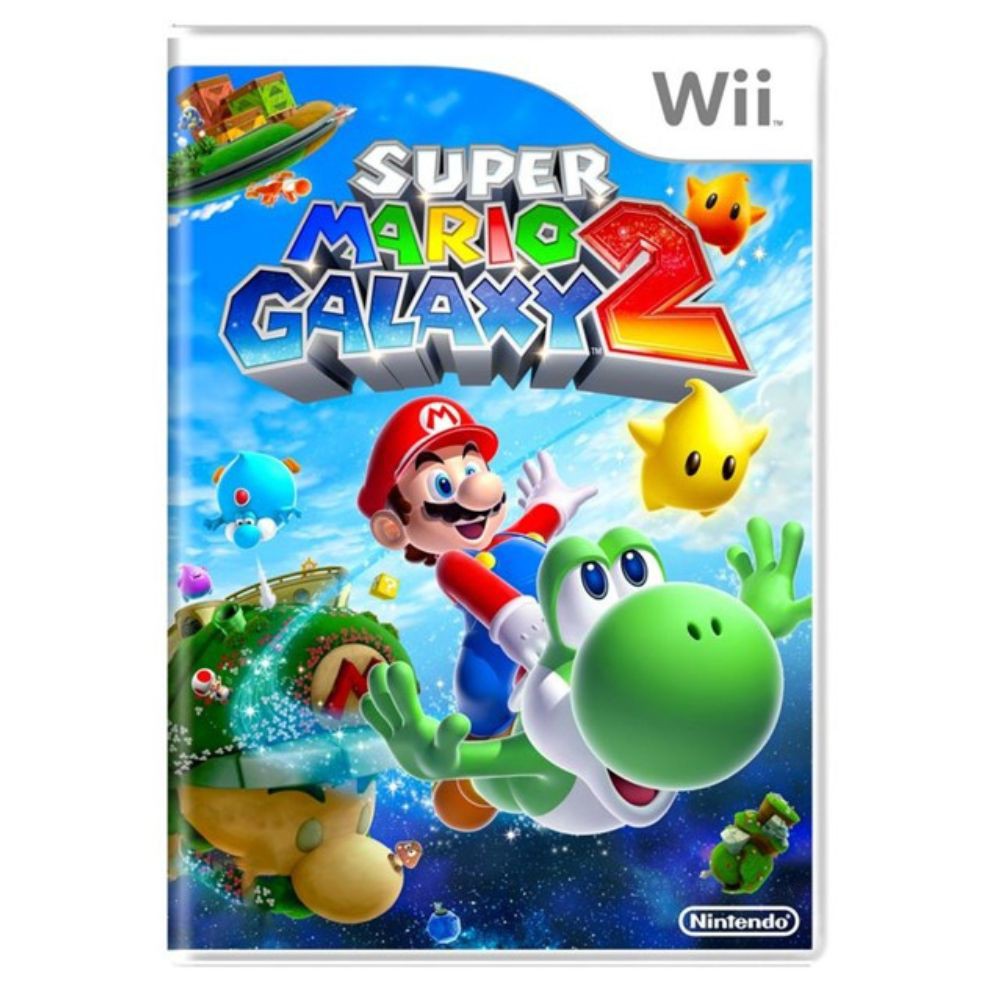 Jogo Super Mario Galaxy 2 Nintendo Wii - Fazenda Rio Grande