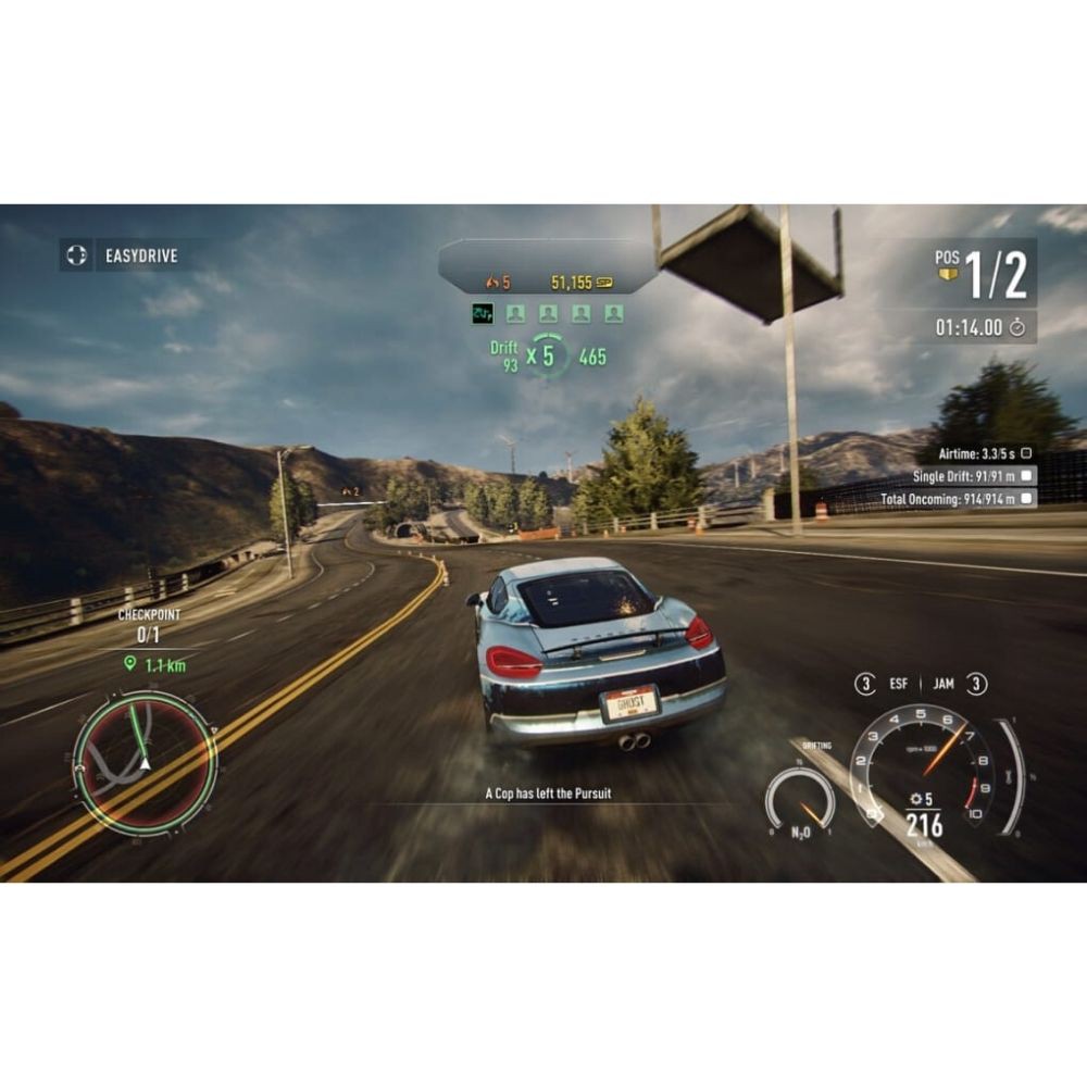 Need For Speed Rivals - Xbox One - Occasion - Sans Notice - Bon état - Jeu De Course Milestone
