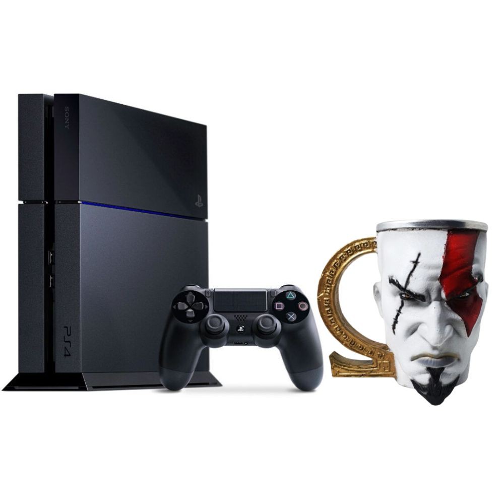 PlayStation 4 1 Tb Pro Seminovo com Brinde