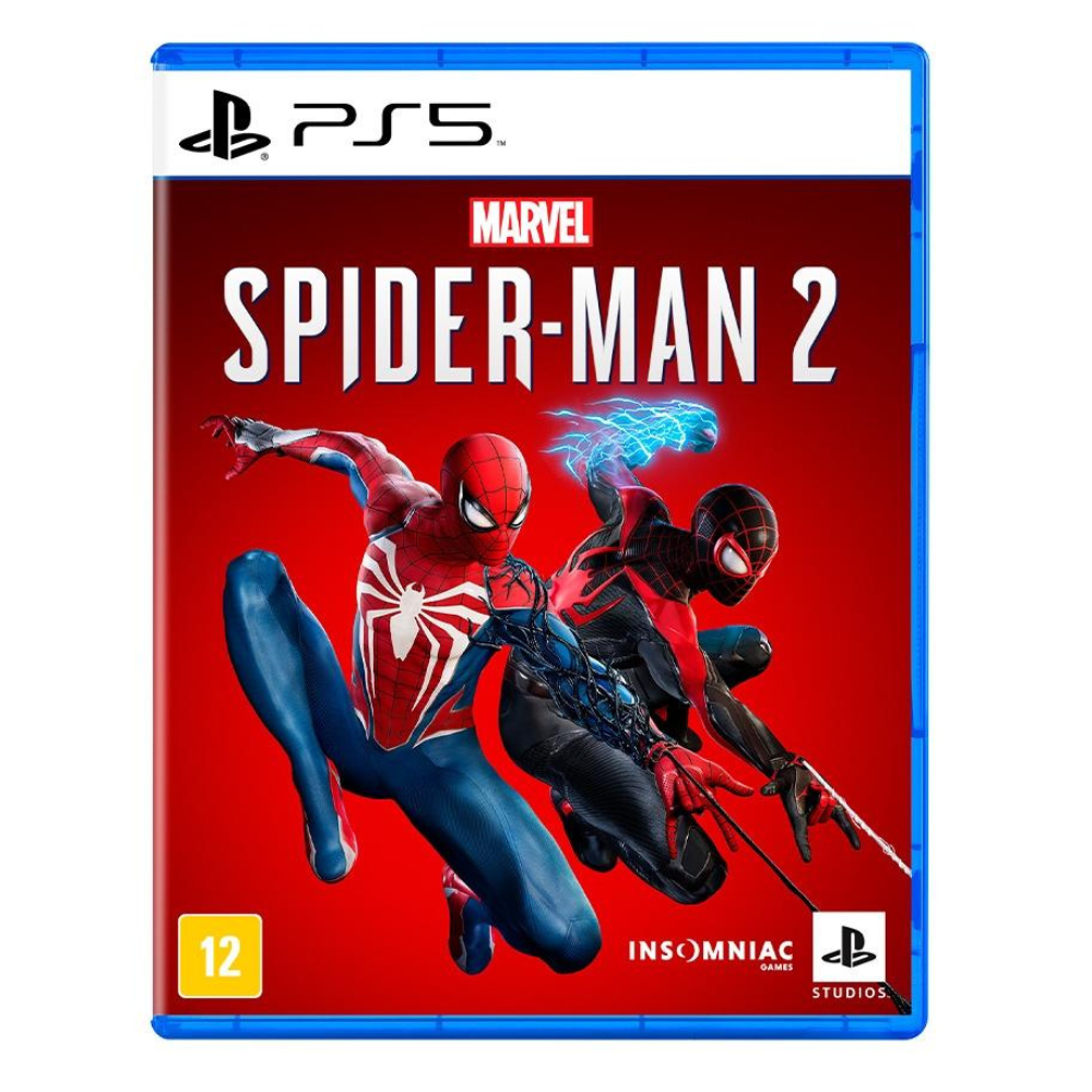 Jogo Marvel's Spider Man 2 PS5 Novo - Fazenda Rio Grande